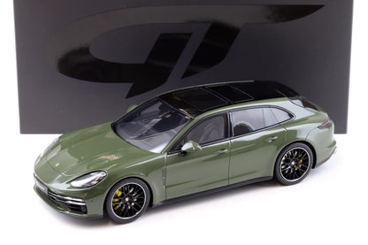 GT SPIRIT-Porsche Panamera Turbo S Sport Turismo Nato olive 2021