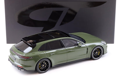 GT SPIRIT-Porsche Panamera Turbo S Sport Turismo Nato olive 2021
