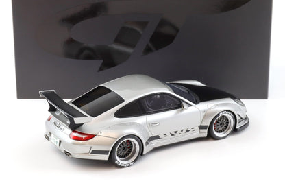 GT SPIRIT-Porsche 911 997 RWB ABU Rough World Arctic silver 2024