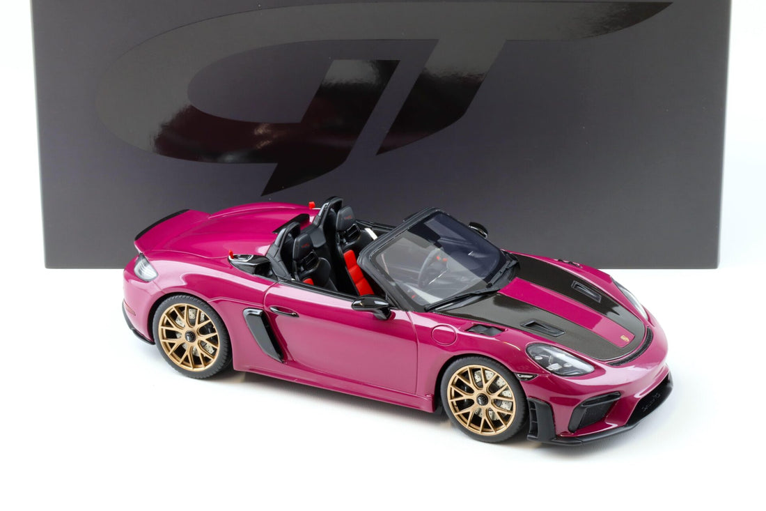 *Porsche 718 Spyder RS Weissach Package 2023 Ruby Star GT486