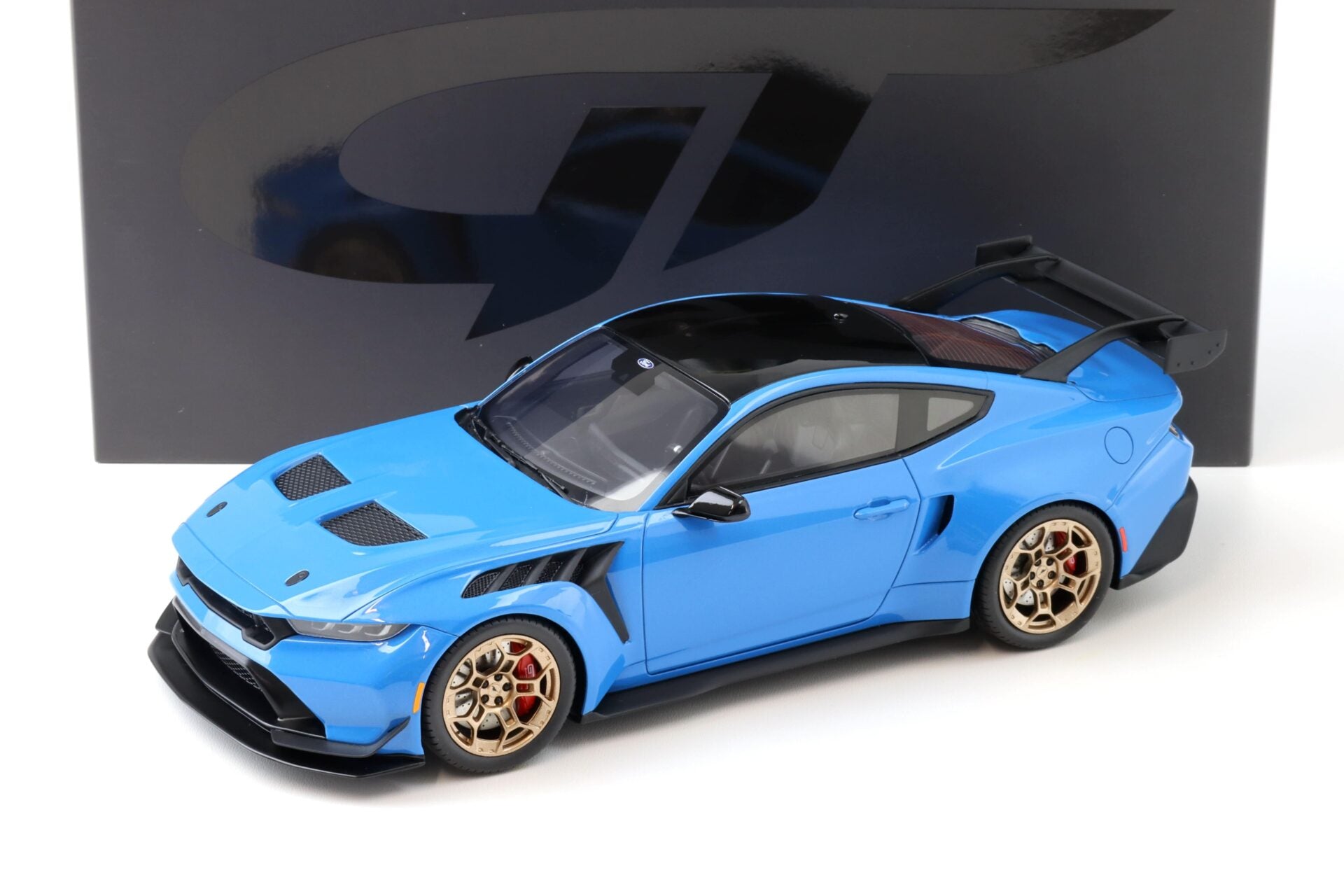 GT SPIRIT-2024 FORD MUSTANG GTD GRABBER BLUE