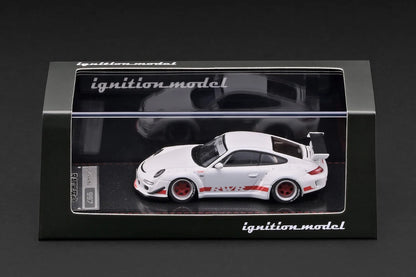 (PRE-ORDER 2027) Ignition Model RWB 997 GT3 White 1:64 – IG4099