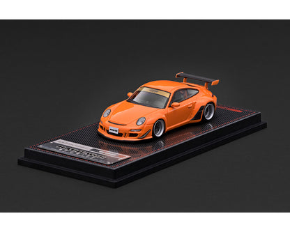 (PRE-ORDER 2026/2027) Ignition Model 1:64 Porsche 911 (997) GT3 RWB Rauh-Welt Begriff – Orange – Limited Edition – IG4100