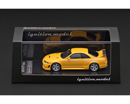 (PRE-ORDER 2026/2027) Ignition Model 1:64 Nissan NISMO 400R (BCNR33) – Jaune – Édition limitée – IG4272