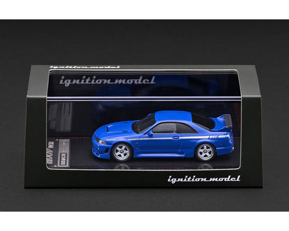 (PRE-ORDER 2026/2027) Ignition Model 1:64 Nissan NISMO 400R (BCNR33) – Bleu – Édition limitée – IG4273