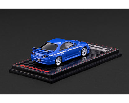 (PRE-ORDER 2026/2027) Ignition Model 1:64 Nissan NISMO 400R (BCNR33) – Bleu – Édition limitée – IG4273
