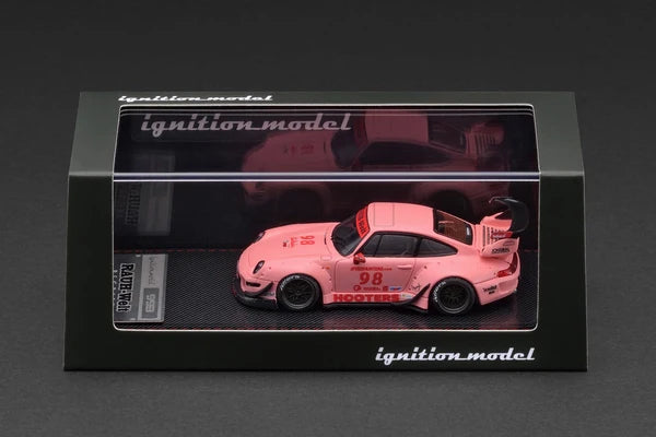 Ignition Model 1:64 Porsche 911 RWB 993 – Rose mat – Édition limitée – IG3992