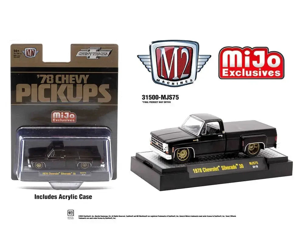 CHASE CAR-1978 Chevrolet Silverado 30 (Black)