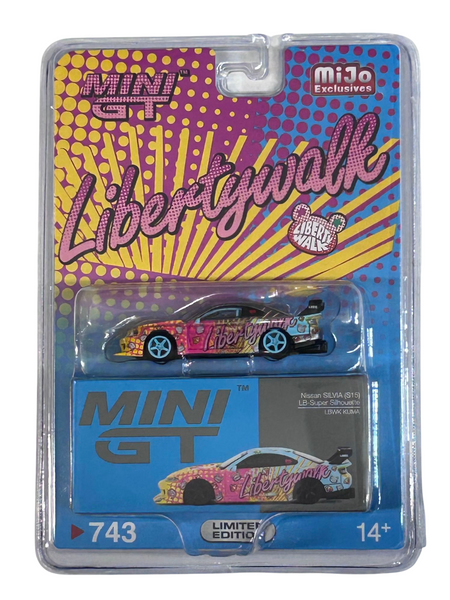 MiJo Toys 限定 ニッサン シルビア　LB KUMA (チェイスカー) CHASE CARS-Nissan LB-Super Silhouette S15 SILVIA LB KUMA