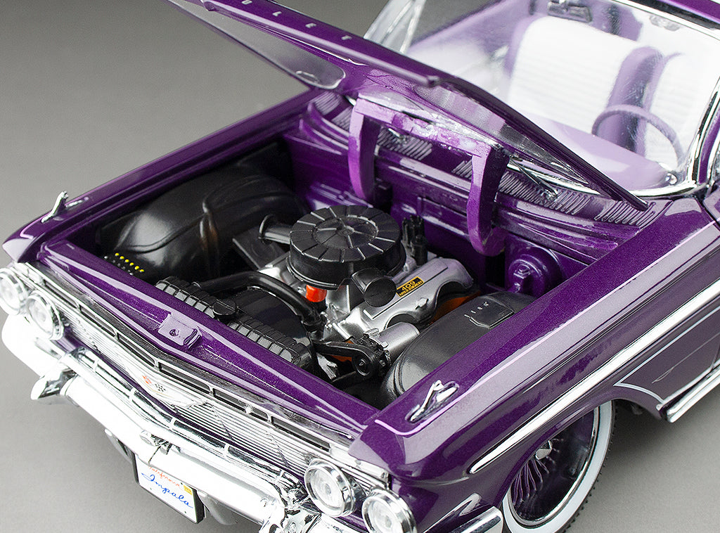 1961 シボレー・インパラ・コンバーチブル・ローライダー　(パープル) PURPLE-VIOLET) 1961 Chevrolet Impala Open Convertilbe Lowrider