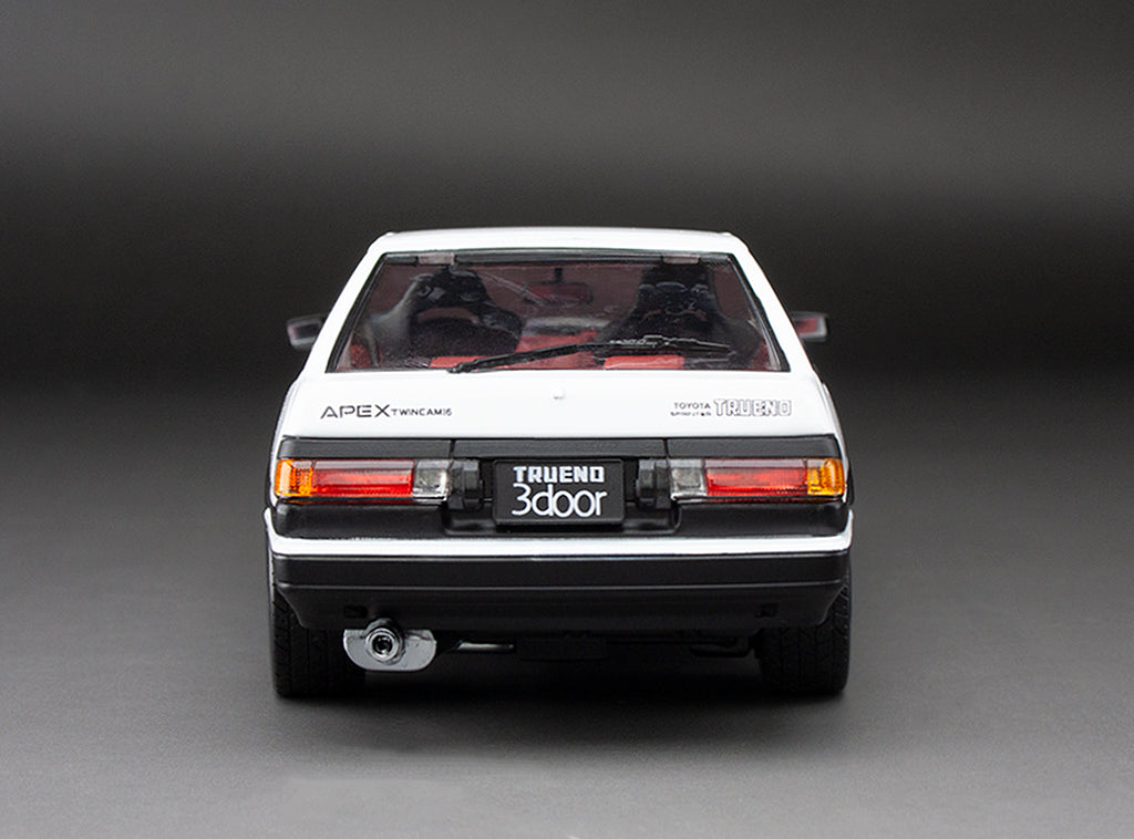Toyota Sprinter Trueno GT Apex (AE86) – White/Black (SS51003)