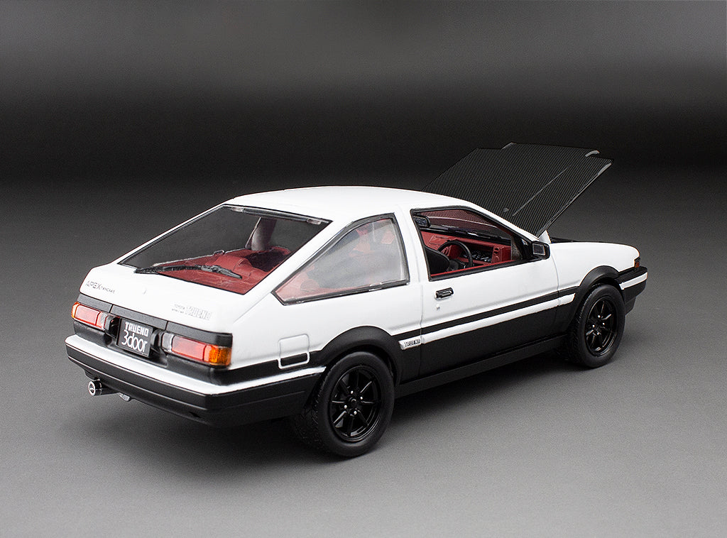 Toyota Sprinter Trueno GT Apex (AE86) – White/Black (SS51003)