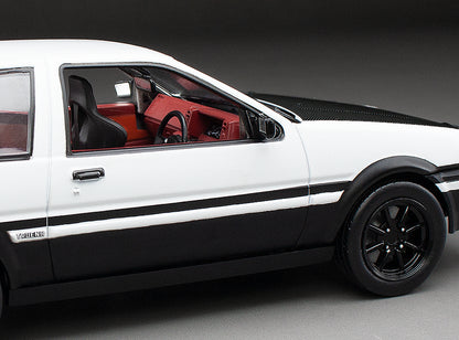 Toyota Sprinter Trueno GT Apex (AE86) – White/Black (SS51003)