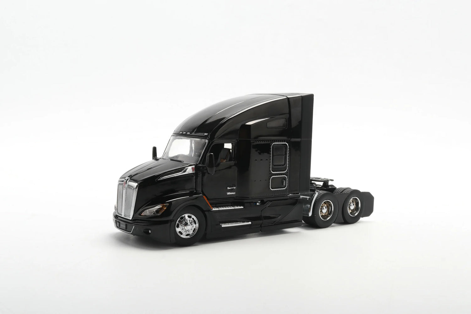Kenworth T680 76&quot; High Roof Sleeper Cab Truck Tractor Black