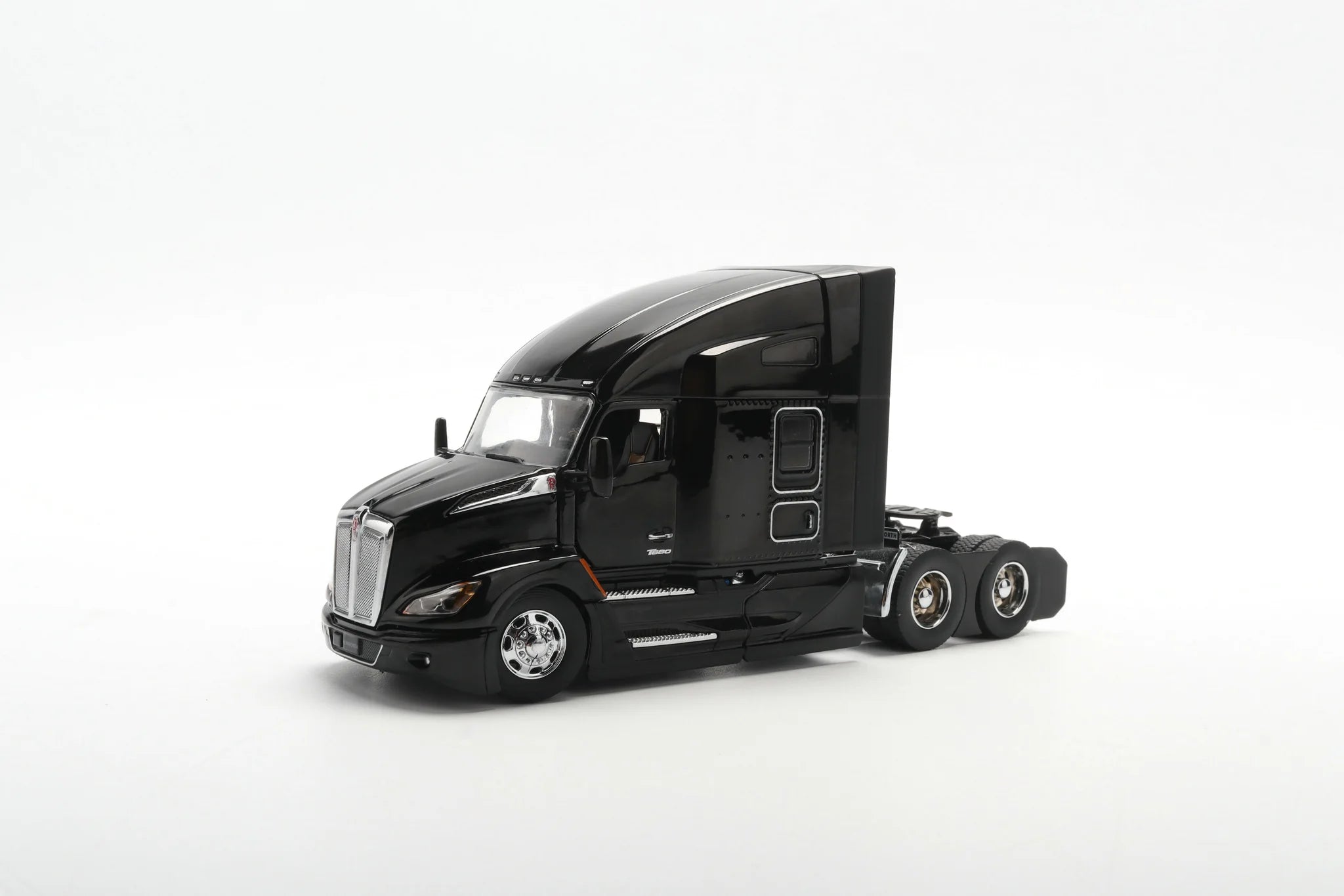 Kenworth T680 76&quot; High Roof Sleeper Cab Truck Tractor Black