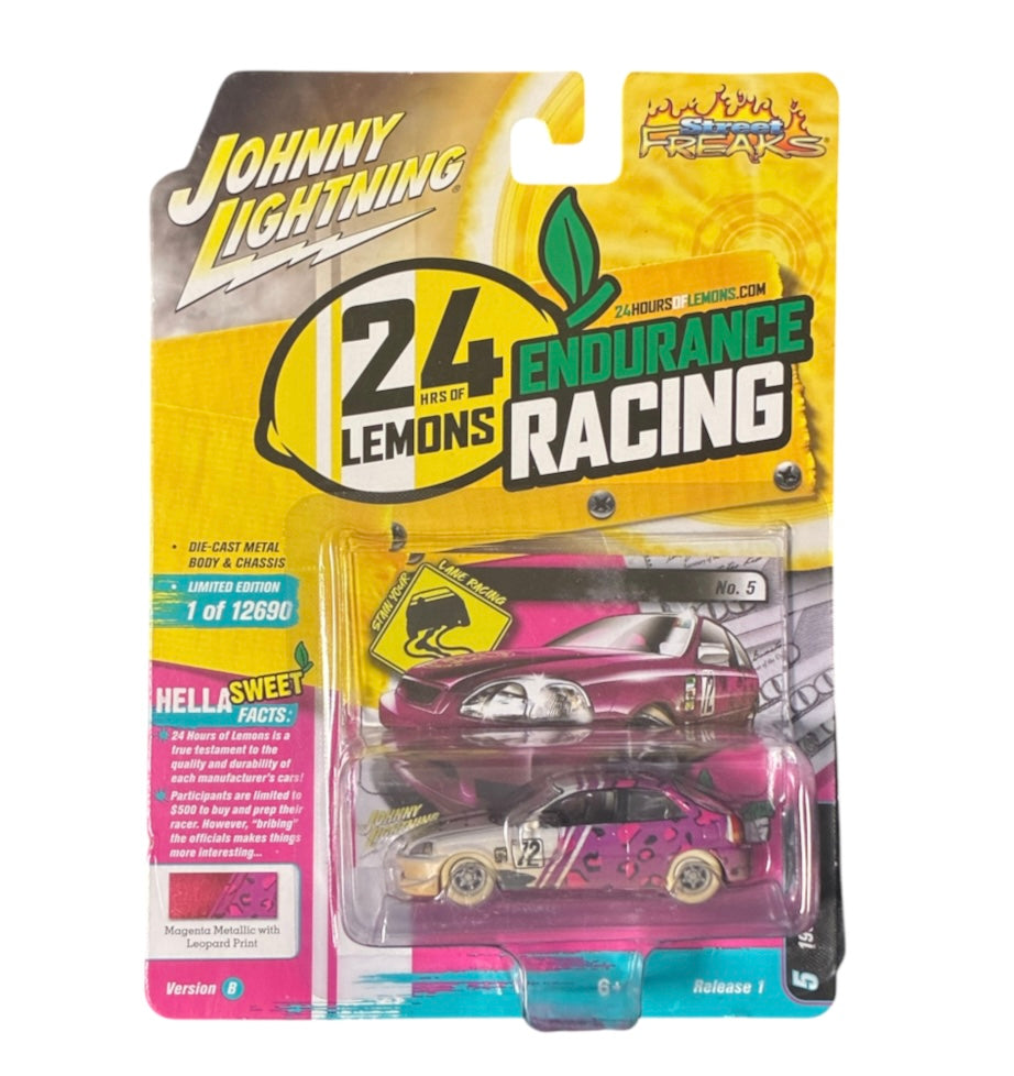 CHASE CAR – 1998 Honda Civic – Street Freaks Release 1 Version B – Johnny Lightning 1:64 – JLSF023-1B-5-CHASE