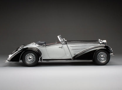 1939 Horch 855 Roadster - Black / Silver