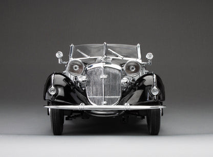 1939 Horch 855 Roadster - Black / Silver