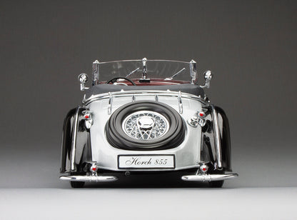 1939 Horch 855 Roadster - Black / Silver