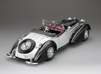 1939 Horch 855 Roadster - Black / Silver