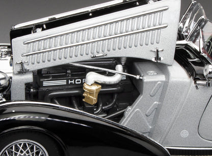 1939 Horch 855 Roadster - Black / Silver