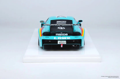 Inno18 1:18 Mazda RX7 (FD3S) LB-SUPER SILHOUETTE BLUE IN18-LBWKRX7-03