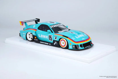 Inno18 1:18 Mazda RX7 (FD3S) LB-SUPER SILHOUETTE BLUE IN18-LBWKRX7-03