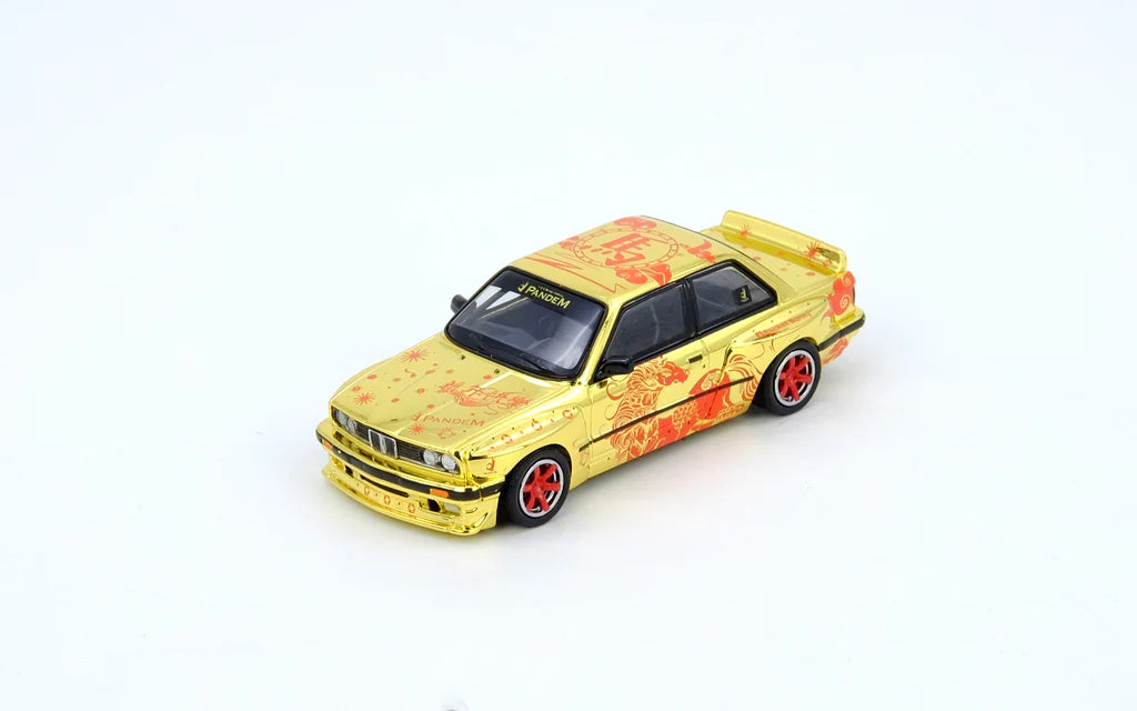 INNO64 1/64 -Pandem Rocket Bunny BMW E30 "The Year Of The Horse" - 2026 Limited Edition - IN64-E30P-CNY26 **Chase Inséré Aléatoirement****