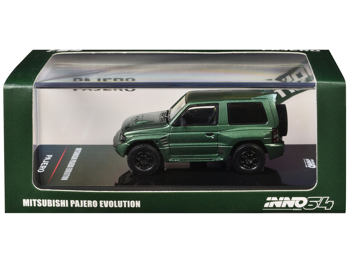 INNO64-MITSUBISHI PAJERO EVOLUTION Satin Green IN64-EVOP-SGRE