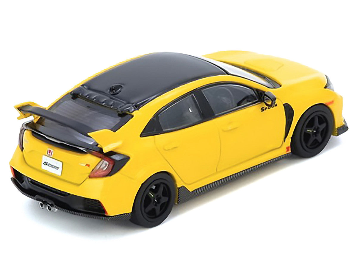 INNO64 1/64-HONDA CIVIC TYPE-R (FK8) Yellow IN64-FK8-YL