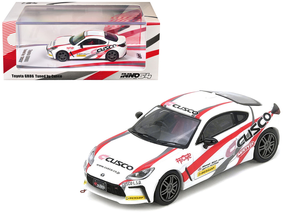 INNO64 1/64 - Toyota GR86 Tuned by "CUSCO" - IN64-GR86-CUSCO