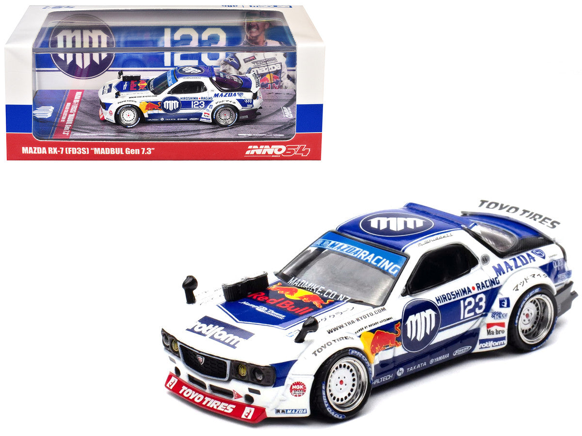 INNO64 1/64 - Mazda RX7 (FD3S) "Pandem Rocket Bunny" Madbul Madlab Collection 001 - IN64-MADLAB01-MADBUL