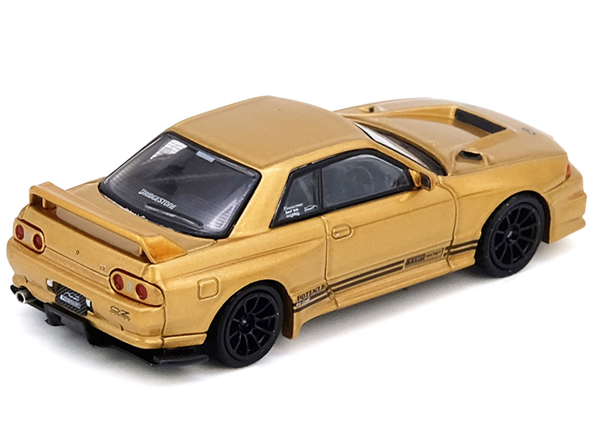 INNO64 1/64-TOP SECRET BNR32 GT-R (650R) Gold IN64-R32TS-650R