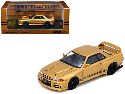 INNO64 1/64-TOP SECRET BNR32 GT-R (650R) Gold IN64-R32TS-650R