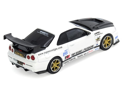 Nissan Skyline GT-R (R34) "Top Secret" RHD, White