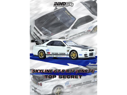 Nissan Skyline GT-R (R34) "Top Secret" RHD, White