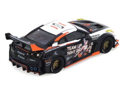 INNO64 1/64 - Nissan GT-R R35 Widebody Aorus X INNO64 Limited Edition - IN64-R35LB-AORUS