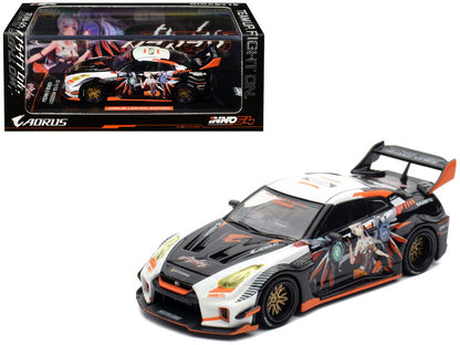 INNO64 1/64 - Nissan GT-R R35 Widebody Aorus X INNO64 Limited Edition - IN64-R35LB-AORUS