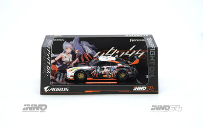 INNO64 1/64 - Nissan GT-R R35 Widebody Aorus X INNO64 Limited Edition - IN64-R35LB-AORUS