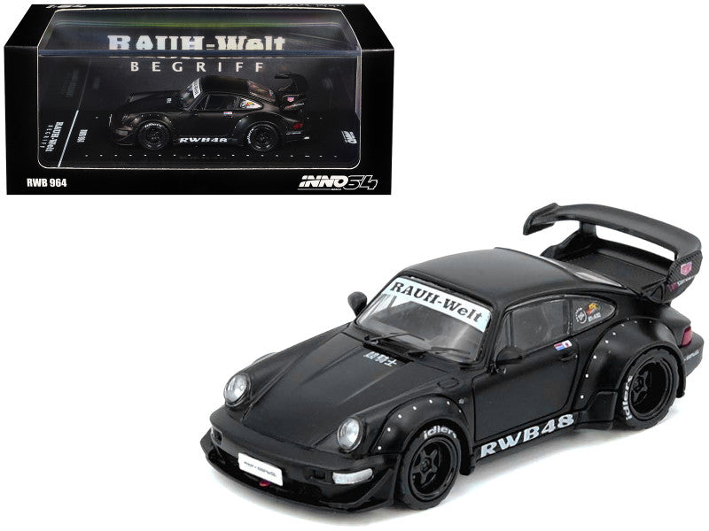 INNO64 1/64 - RWB 964 Black Matt - IN64-RWB964-BM