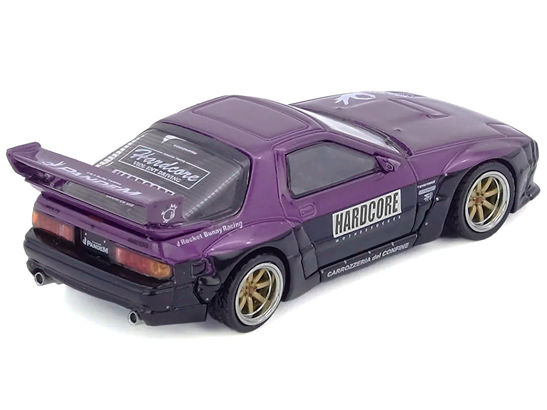 INNO64 1/64 MAZDA RX7 (FC3S) "PANDEM ROCKET BUNNY" Purple IN64-RX7FCP-PB