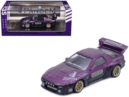 INNO64 1/64 MAZDA RX7 (FC3S) "PANDEM ROCKET BUNNY" Purple IN64-RX7FCP-PB