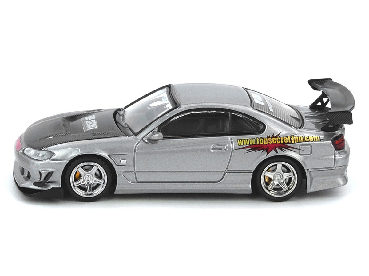 INNO64 1/64-TOP SECRET SILVIA (S15) Silver IN64-S15TS-SIL