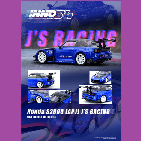 (PRE-ORDER 2026) INNO64 1/64 - Honda S2000 J&