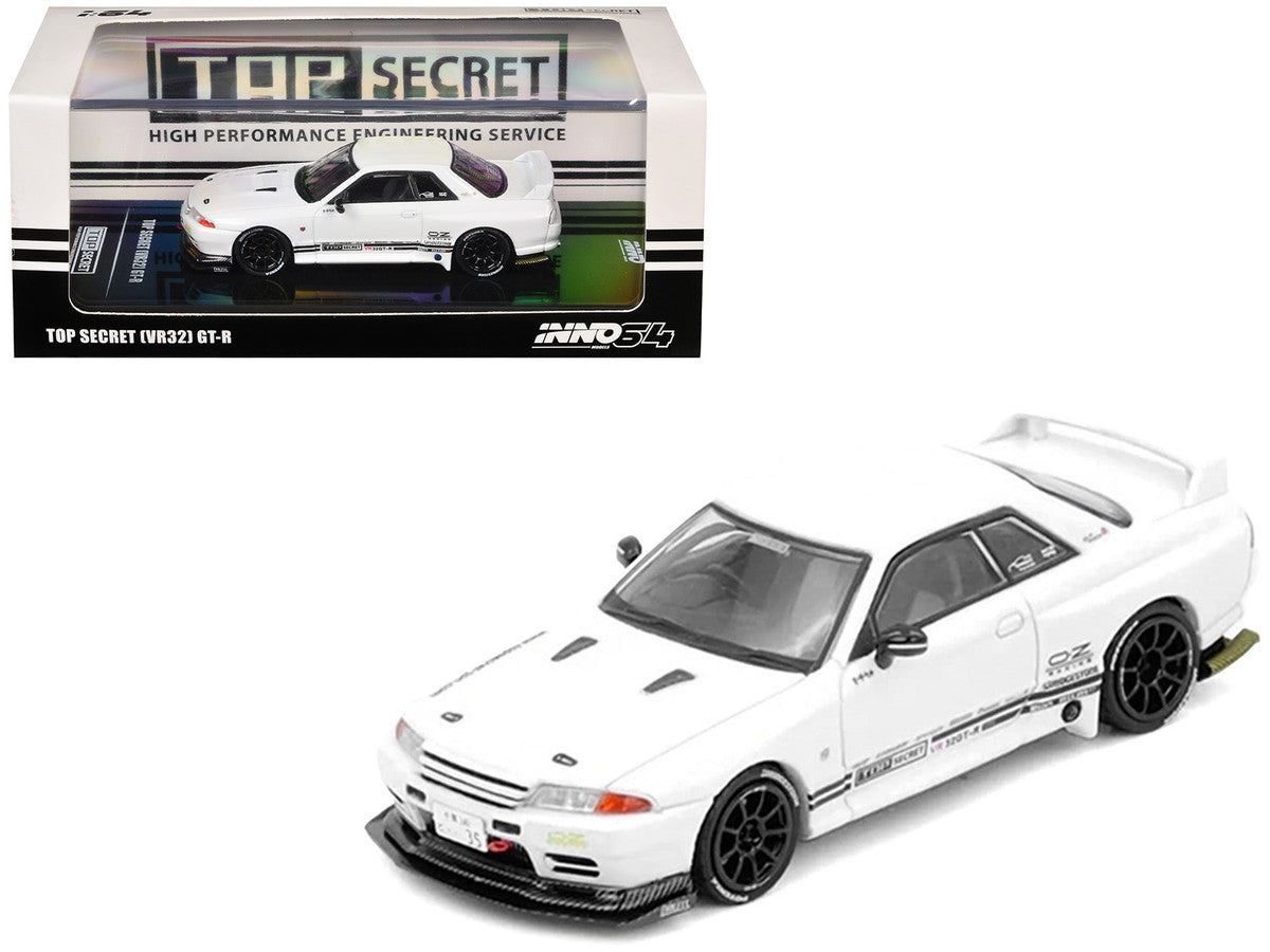 INNO64 1/64 - Top Secret VR32 GT-R White - IN64-VR32TS-WHITE