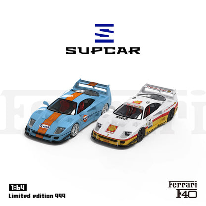 SUPCAR 1/64- Ferrari F40 SHELL SC64006