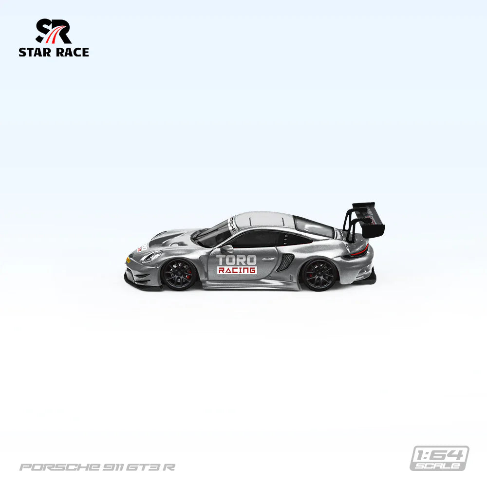 Star Race 1/64 -Porsche 911 GT3 Silver Racing  SR64025