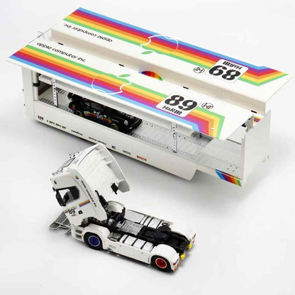 1/64 Kengfai &amp; Maxwell Scania S730 V8 Double Level Car Transporter 