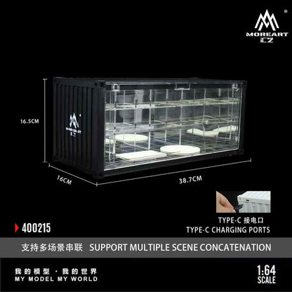 (limit 1 per client) MoreArt 1/64 - Mirror Parking Scene Of a Container - MO400215
