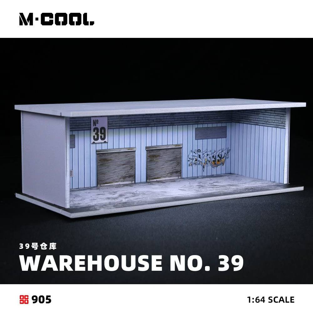 MoreArt 1/64-M-Cool 6-Car Garage Storage Diorama MC914905